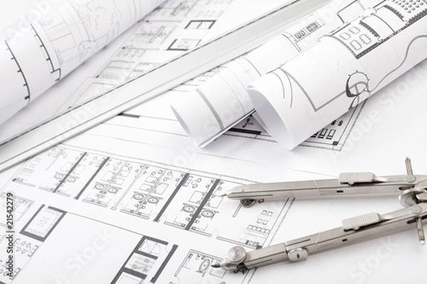 Obraz Architectural plans