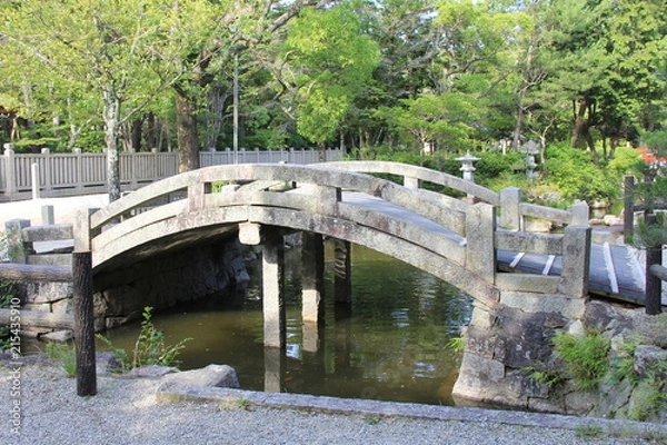 Fototapeta 石造りの太鼓橋(兵庫県)