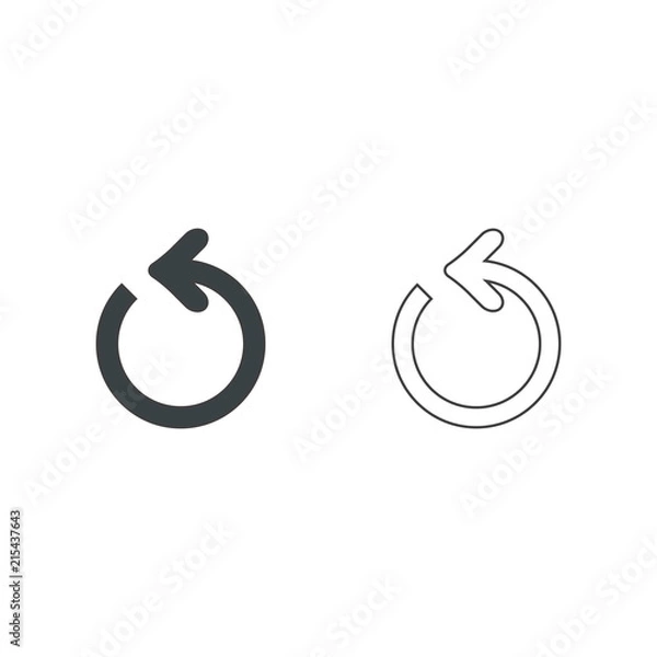 Obraz Refresh Vector icon