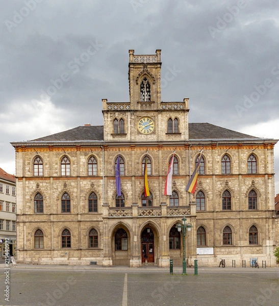 Obraz town hall in Weimar