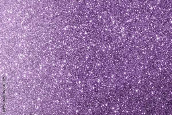 Fototapeta  красивый фиолетовый фон из блесток с бликами и боке         