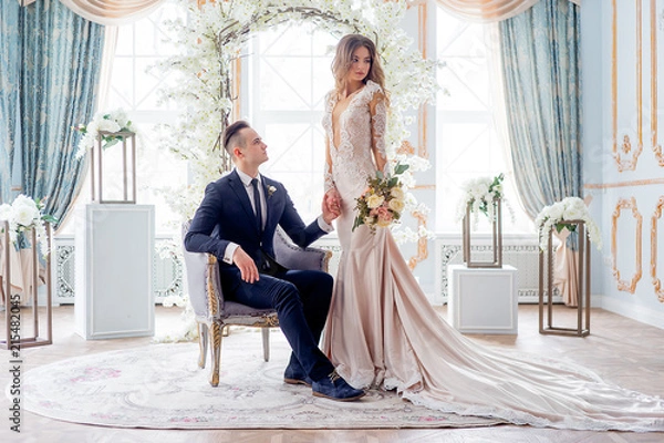 Obraz wedding in a luxurious interior