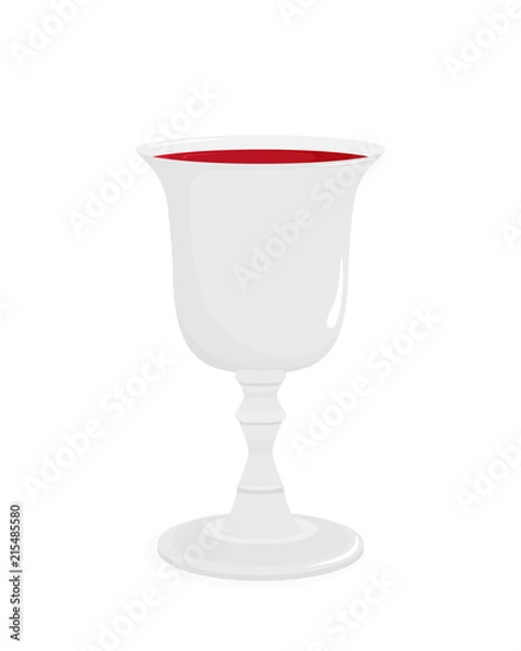Obraz Religious wine cup for kiddush