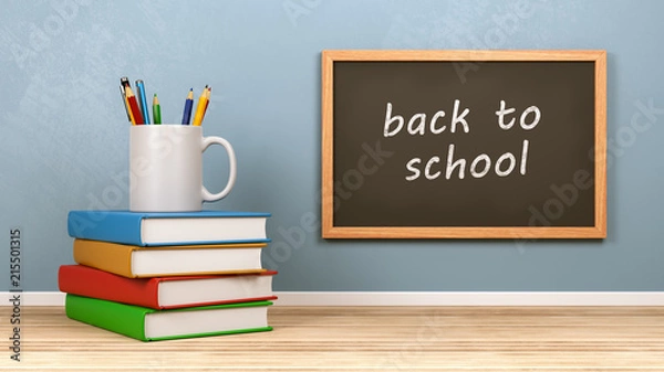 Fototapeta Back to School Concept