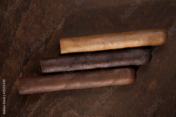 Obraz three cigars