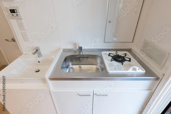 Fototapeta ワンルームマンション・リフォーム・キッチン