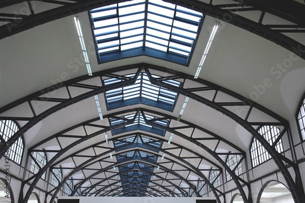 Fototapeta dach konstruktion