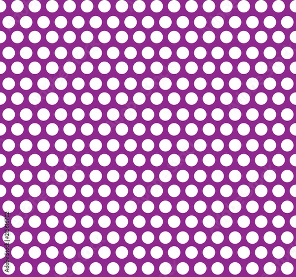 Fototapeta Seamless Polka dot background