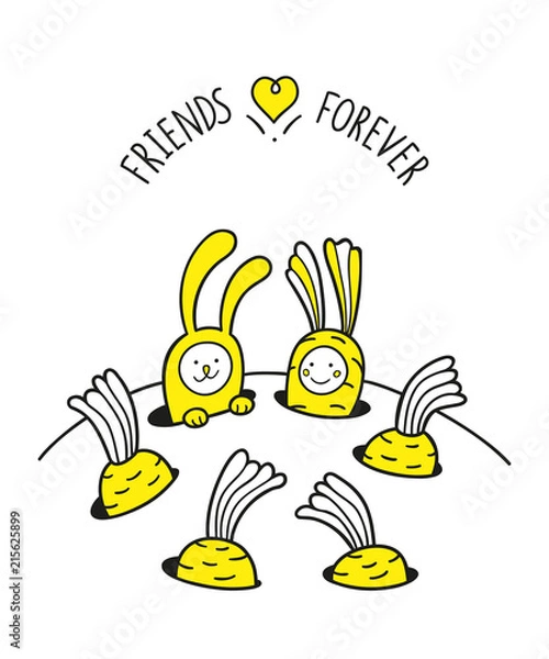 Fototapeta Friends forever