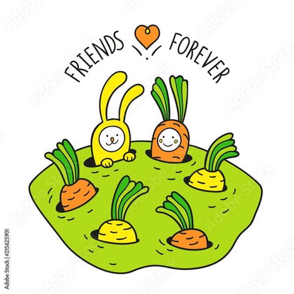 Fototapeta Friends forever