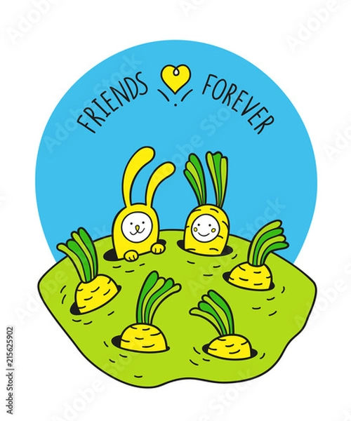 Fototapeta Friends forever