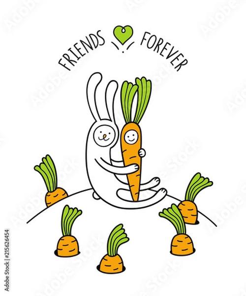 Fototapeta Friends forever.