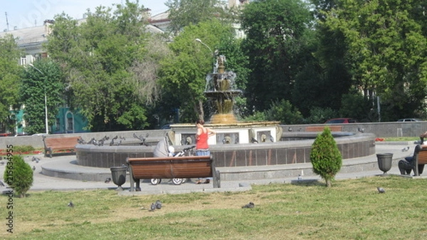 Fototapeta фонтан