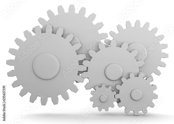 Obraz Gear - 3D