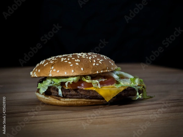 Obraz hamburger mc donalds 