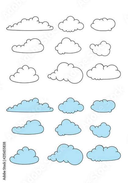Obraz clouds