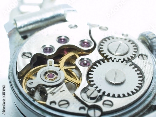Obraz clockwork inside, macro