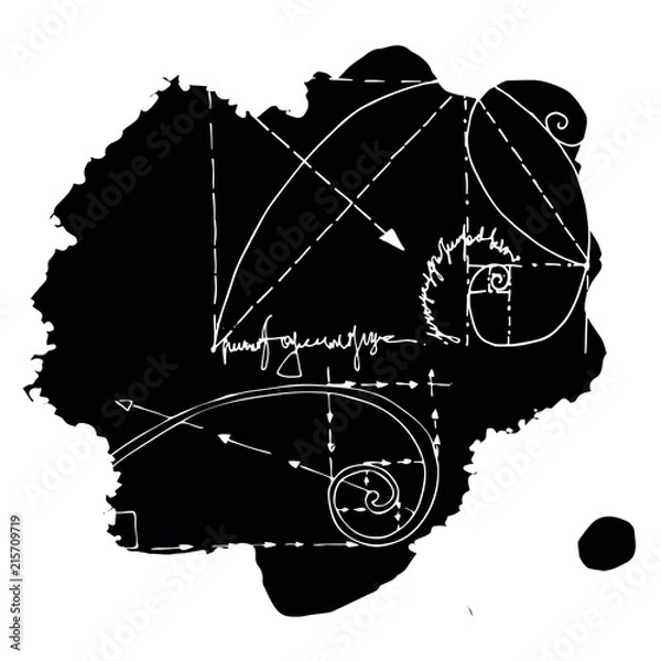 Obraz golden section spot