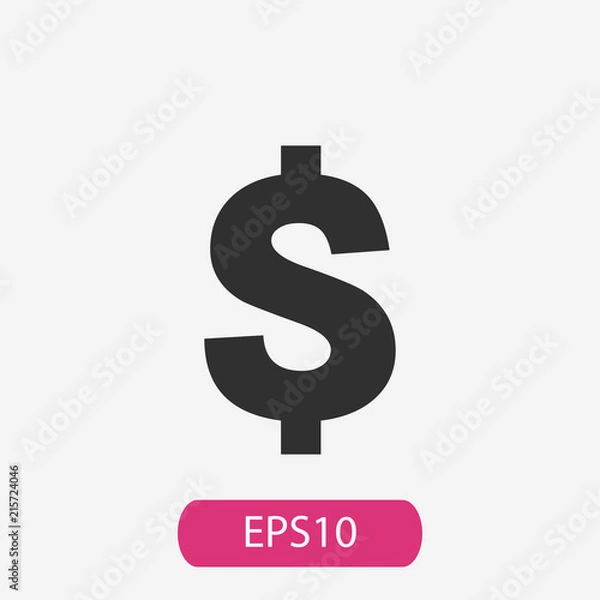 Fototapeta Money sign icon vector