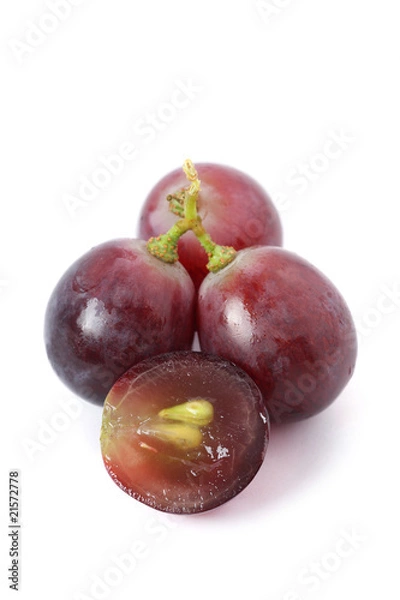 Fototapeta Red Grapes