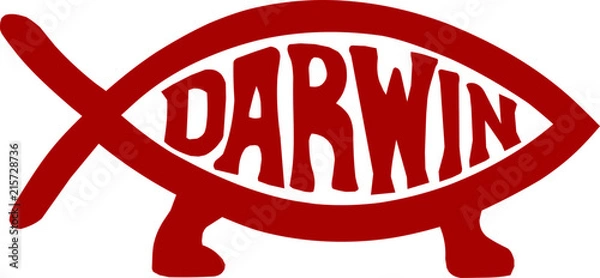 Fototapeta Darwin Fish