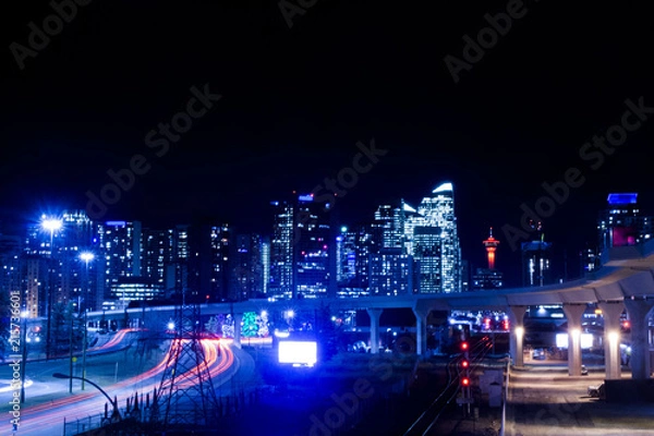 Obraz Calgary at night