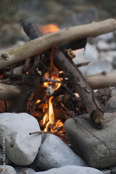 Fototapeta Campfire1