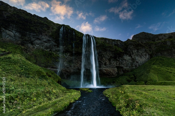 Fototapeta Seljalandsfoss - Süden von Island