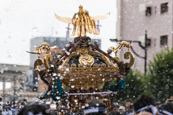 Fototapeta 東京富岡八幡宮例大祭神輿連合渡御