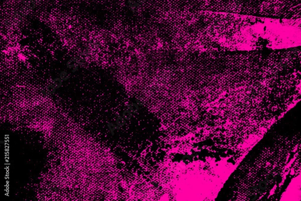 Obraz black and pink background, brush texture