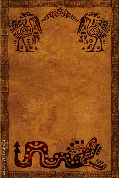 Obraz American Indian national patterns