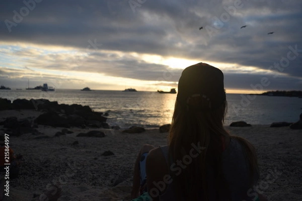 Obraz Atardecer Playa