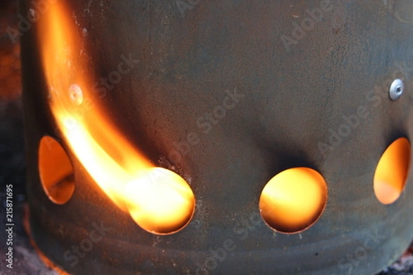 Fototapeta Grillkamin