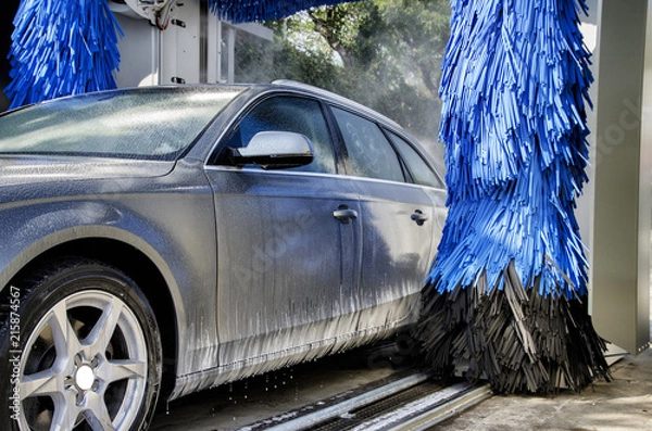 Fototapeta Lavaggio auto