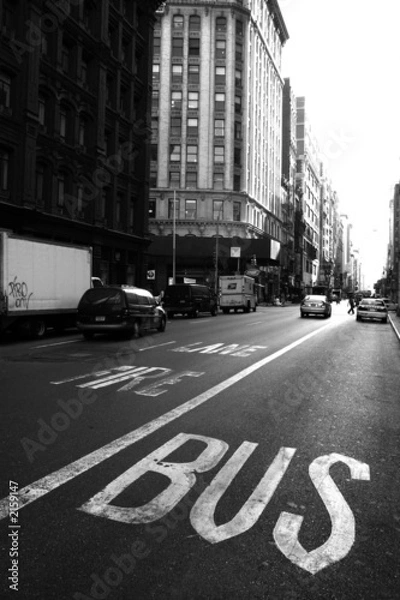 Obraz linia autobusowa