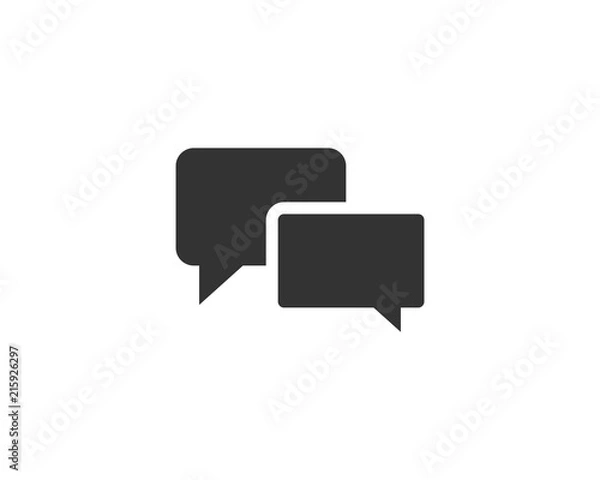 Fototapeta Speech bubbles vector