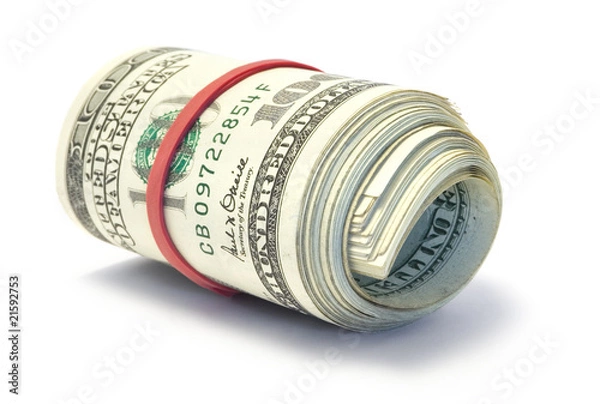 Obraz One roll from dollars