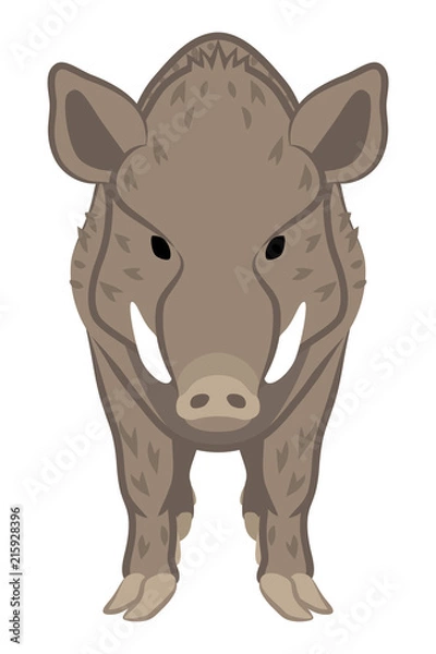 Obraz 亥　干支　2019年　年賀状素材　正面