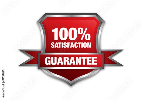 Fototapeta satisfaction guarantee