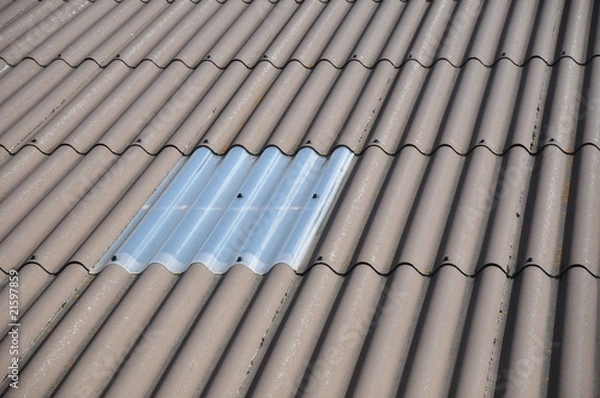 Fototapeta flachdach