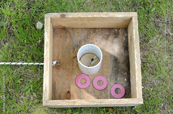Fototapeta Washer Toss