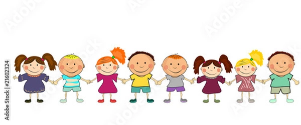 Fototapeta happy kids