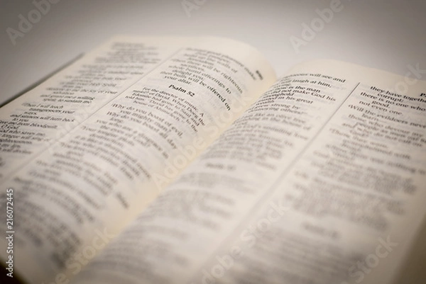 Fototapeta Bible Opened