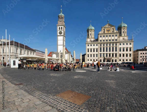 Obraz Ratusz w Augsburgu