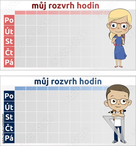 Fototapeta back to school