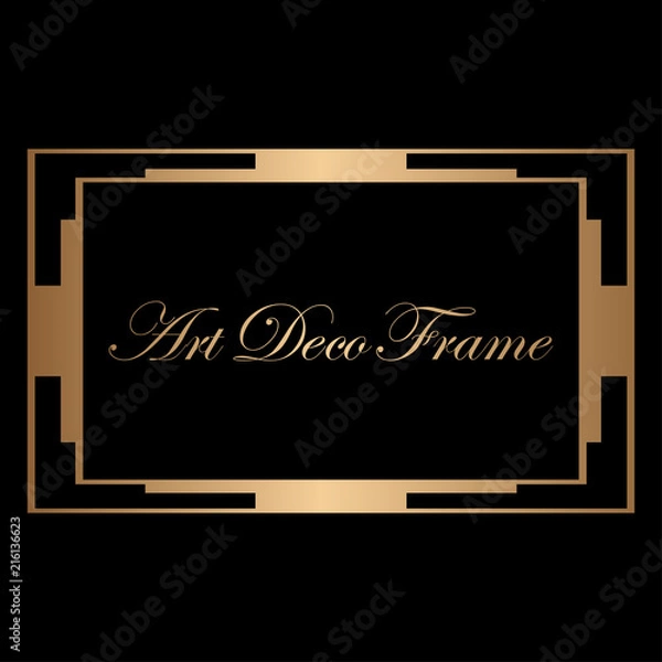 Obraz Art Deco Frame