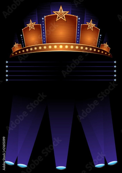 Obraz Premiere poster