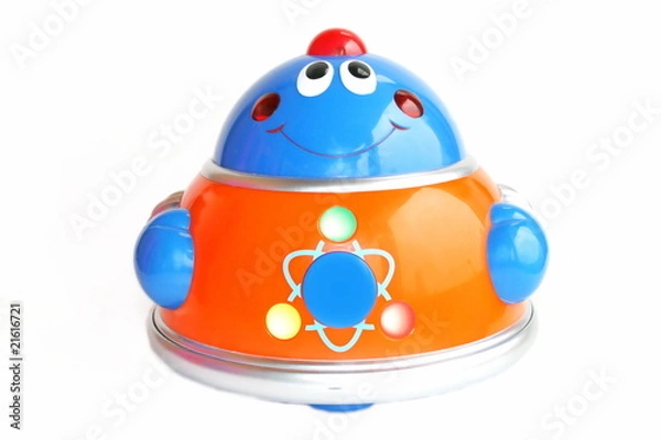 Obraz The robot a toy