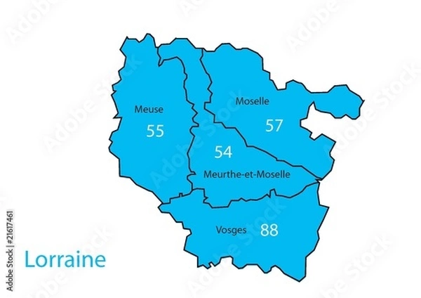 Obraz Region Lorraine