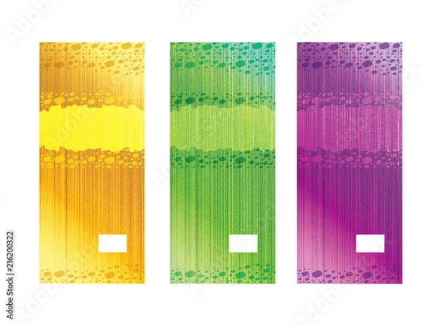 Obraz Soap label template